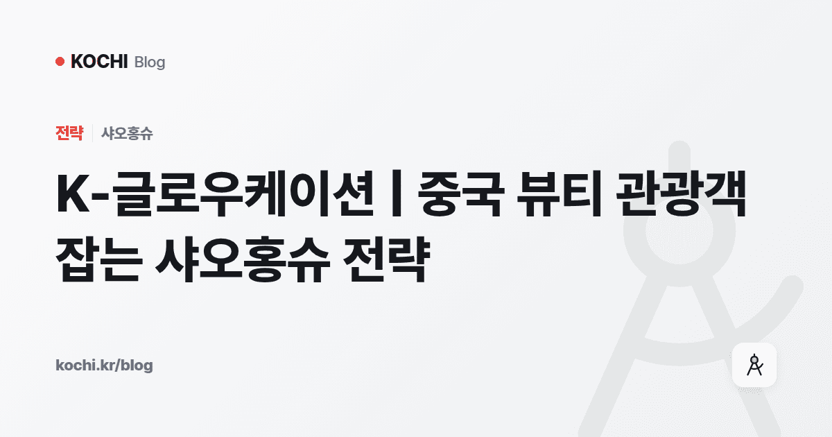 K-글로우케이션 | 중국 뷰티 관광객 잡는 샤오홍슈 전략